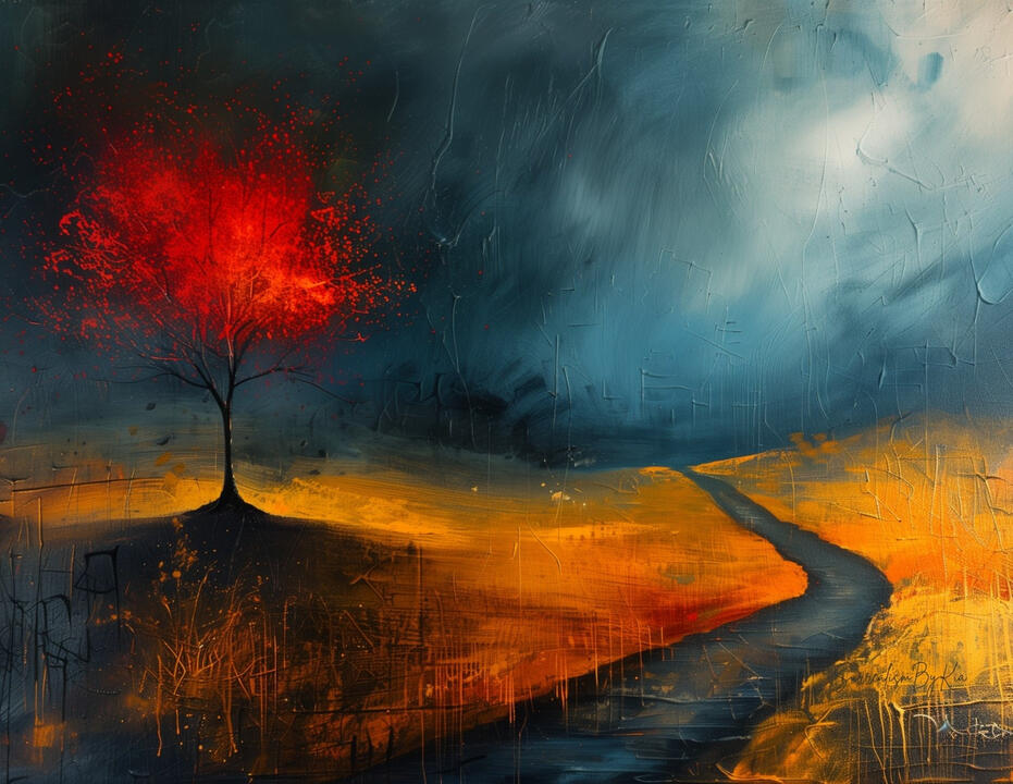 Contemporary Tree Road